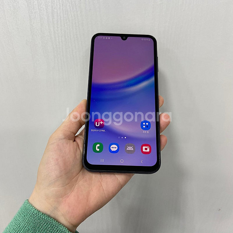 94860 갤럭시A15 블랙 128GB 부산 중고폰 팝...--1