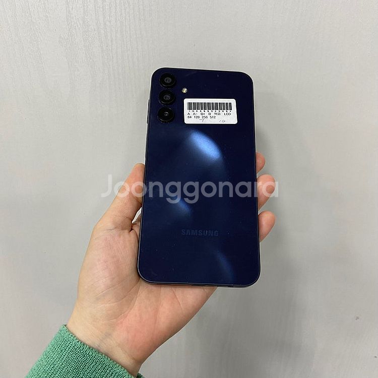 94860 갤럭시A15 블랙 128GB 부산 중고폰 팝...--2