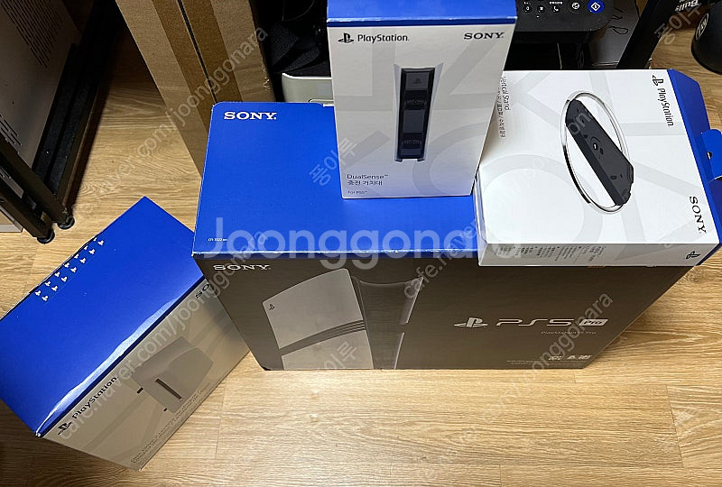 PS5 PRO(세로거치대+충전독+디스크드라이브+스텔라블...--0