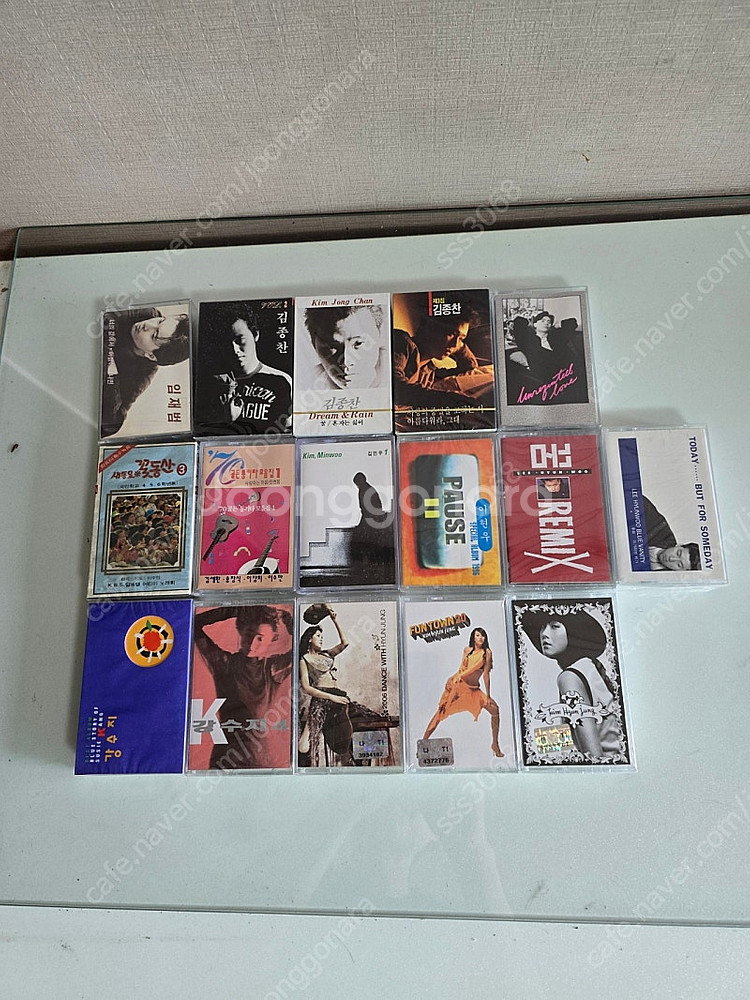 레트로 미개봉 카세트테이프 65개 일괄--4