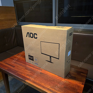 [미개봉 신품]알파스캔 AOC 24V5 IPS 프리싱크 높낮이 시력보호 무결점