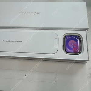 애플워치 8세대 스테인레스 스틸 45mm 실버 셀룰러+GPS