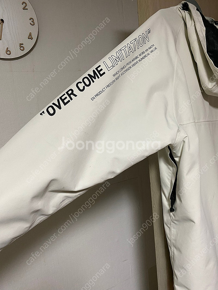 22-23 블렌트 RICO JKT - WHITE 싸이즈...--6