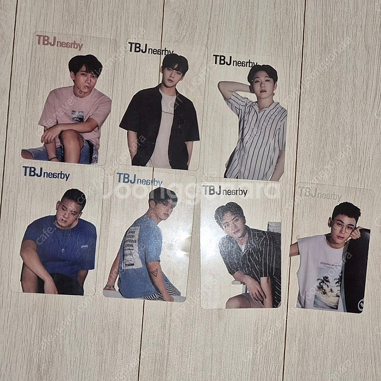 일괄) 비투비 TBJ 투명 포토카드 포카 서은광 이민혁...--0