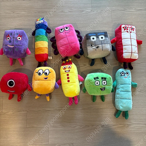 넘버블럭스 인형 1-10입니다.