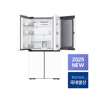 삼성 비스포크 AI 4도어 냉장고 905L 새상품 무상설치 RM70F90M2ZD