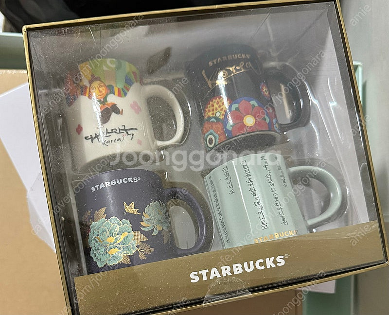 스타벅스 코리아 데미머그 세트 2017 새상품--0