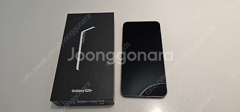 갤럭시 S25+ 플러스 512 블루블랙 박스풀셋 팝니다...--0