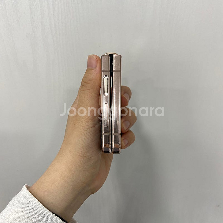 96563 갤럭시Z플립4 핑크골드 256GB 부산 중고...--5