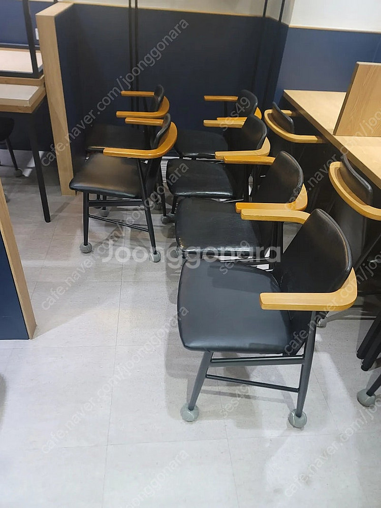 스터디카페 책상 의자--5