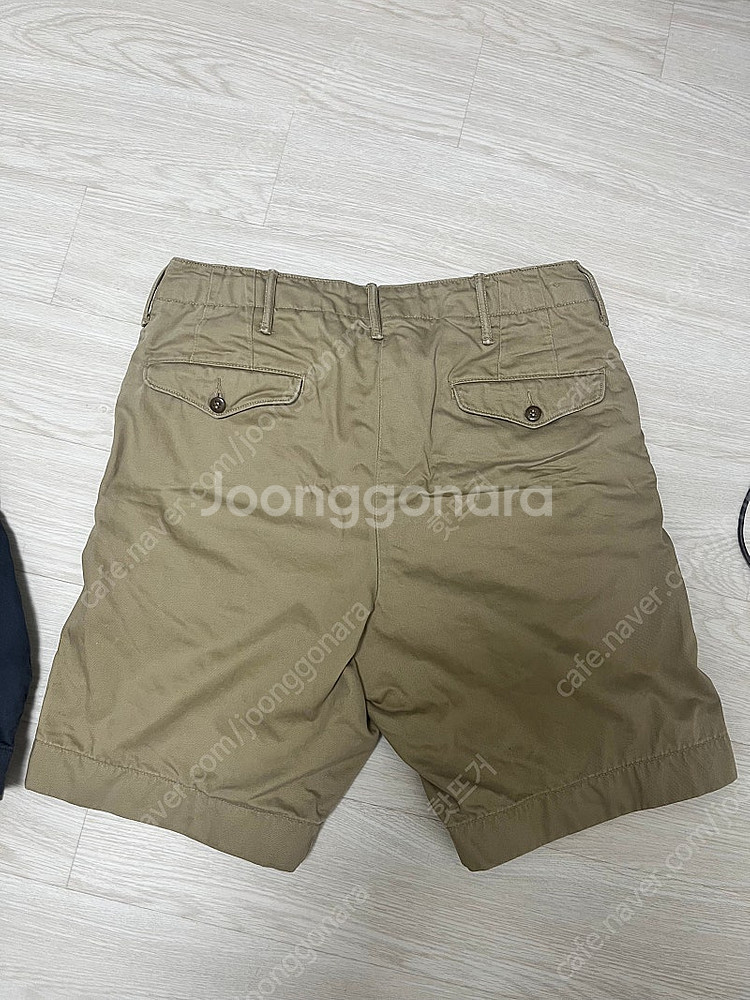 RRL 가먼트 다이 치노 쇼트 30--1