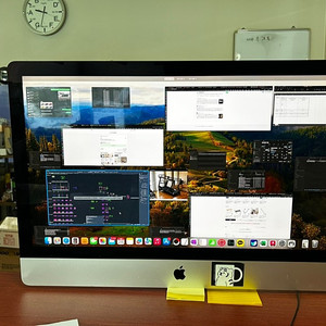 2020 27인치 아이맥 i9 5700xt 16gb