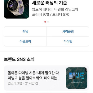 가민포러너 265, 965 구매원합니다.