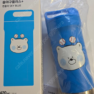 신한 쏠야구 락앤락 한정판 캔쿨러 텀블러(둘다가능) 새제품입니다.