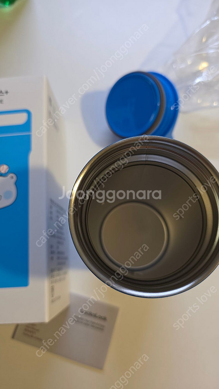 신한 쏠야구 락앤락 한정판 캔쿨러 텀블러(둘다가능) 새...--2