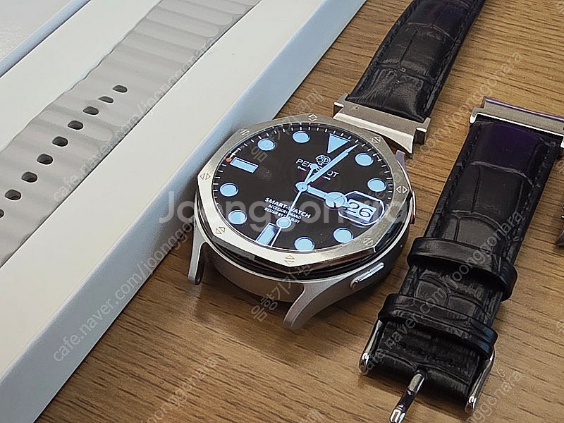 갤럭시워치7 44mm 실버(LTE) 자급제 커스텀베젤,...--2