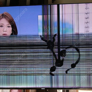 삼성 55인치 LED TV UN55KS8000F 액정파