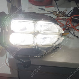 올뉴K7 운전석쪽 LED 4구 안개등 팝니다.