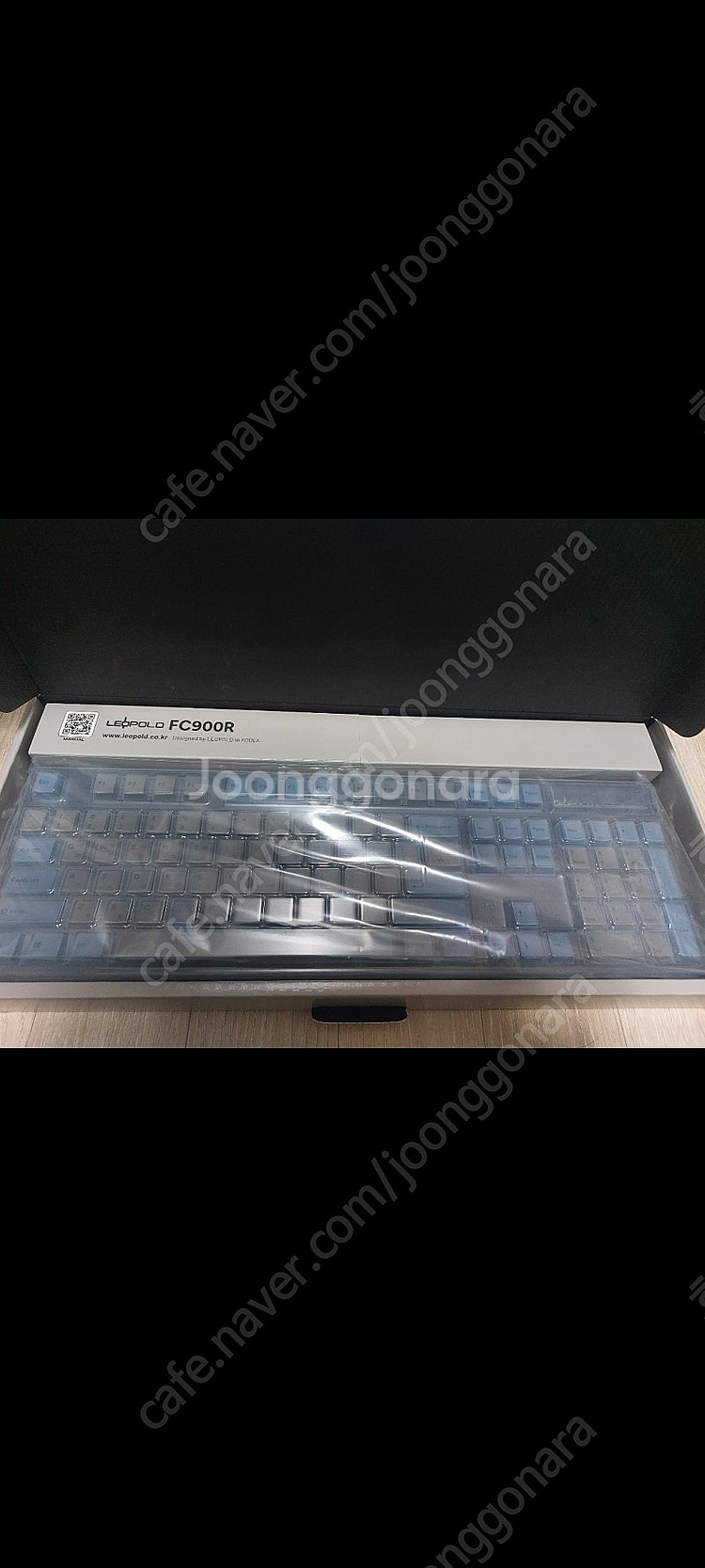 레오폴드 FC900R MX2A 저소음적축 그레이블루 유선 팔아요--1