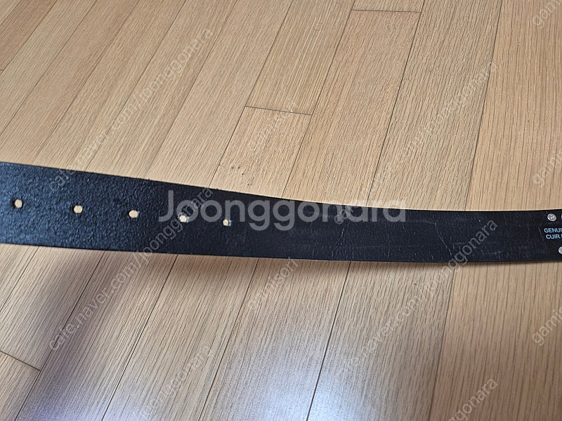 여성 할리데이비슨 크리스탈 폰트 가죽 벨트--4