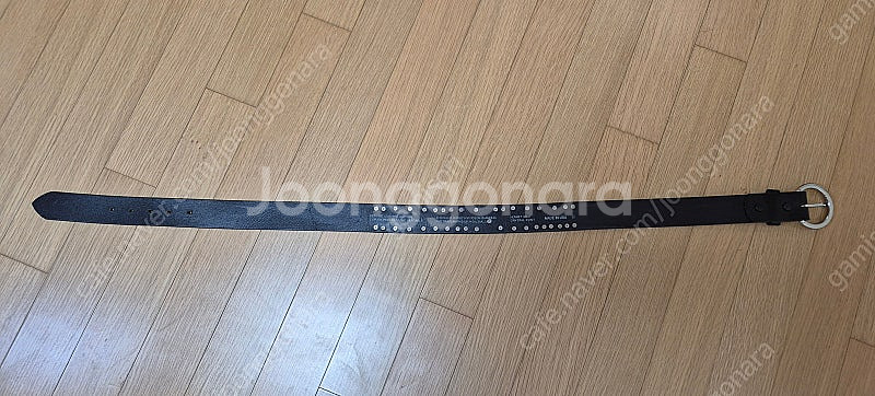 여성 할리데이비슨 크리스탈 폰트 가죽 벨트--7