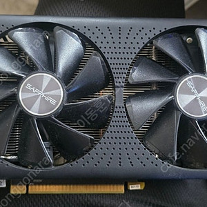 그래픽카드 SAPPHIRE RX 580 4G 2달전당근으로 새거 사서 일주일사용