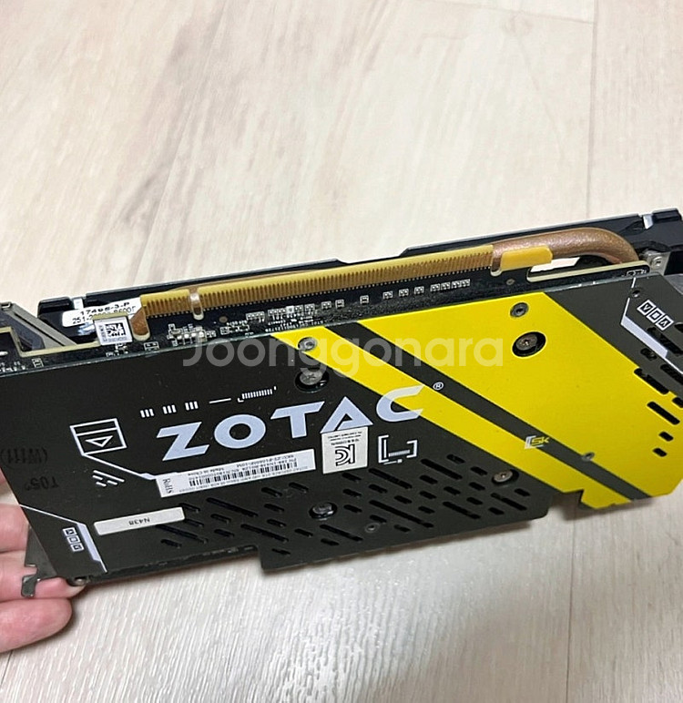 ZOTAC 지포스 GTX 1060 6GB 그래픽 카드--1