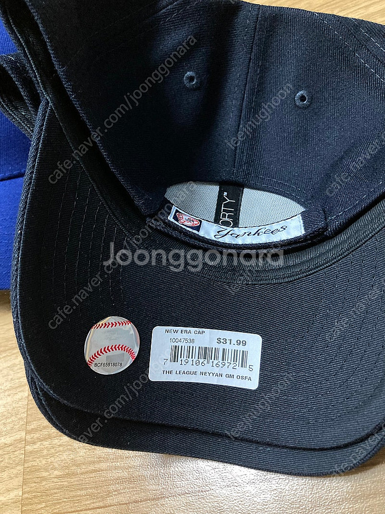 뉴에라 mlb 볼캡(야구모자) 직구 정품, 새상품--3