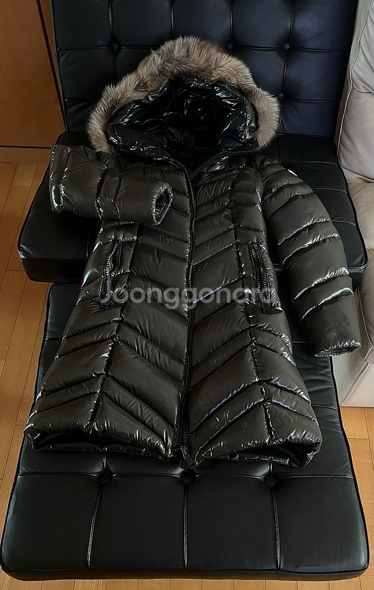 정품) 몽클레어 롱패딩 1사이즈 리얼 라쿤퍼 (역시즌 ...--1