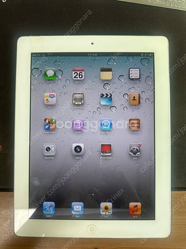 아이패드 2 화이트 3G 64GB iOS 5.0.1--0