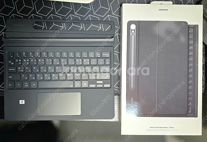 갤럭시탭 정품 키보드 북커버 S9, FE, S10FE--0
