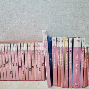 튼튼영어 베이비리그 오렌지 책 교구 CD DVD
