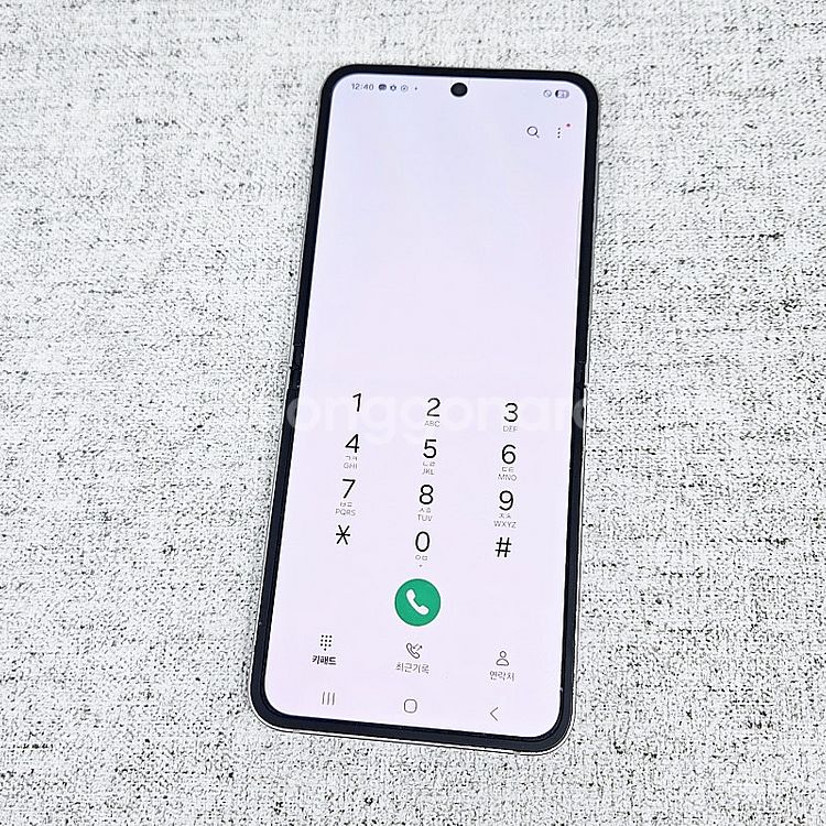 - F741N 갤럭시 Z플립6 256GB 실버 무잔상/...--9
