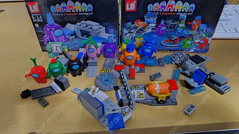 LB 어몽어스 블록입니다~ 피규어 8개 이미지