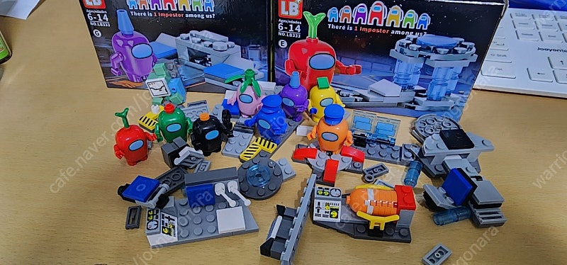 LB 어몽어스 블록입니다~ 피규어 8개 이미지