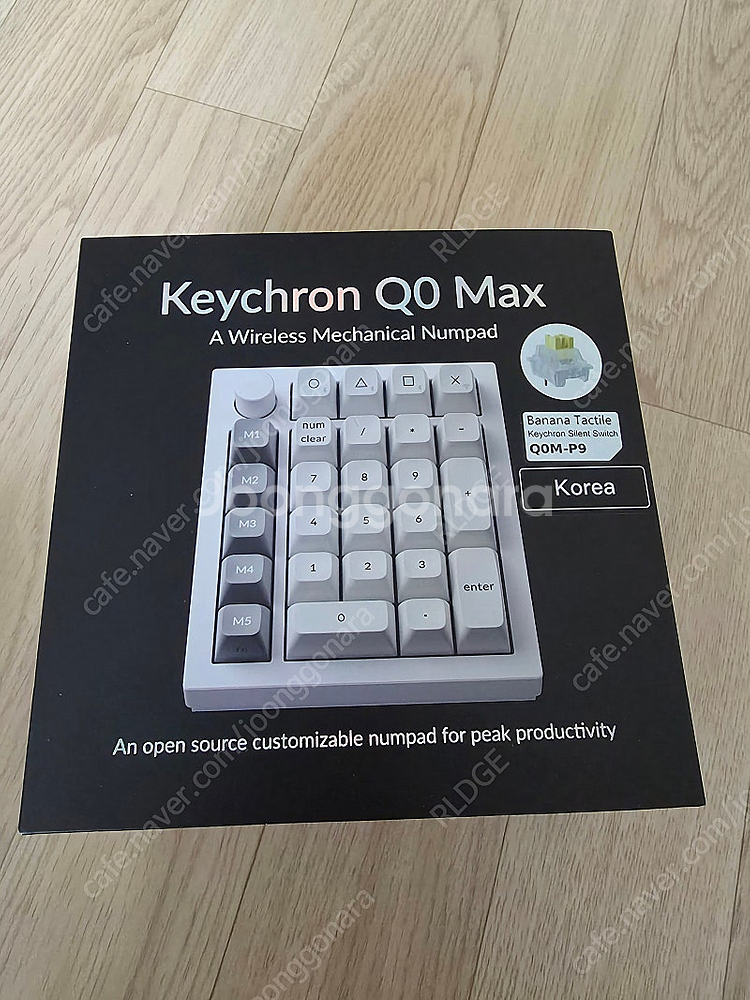 키크론 q0 pro max 화이트 저소음 바나나축 판매--0