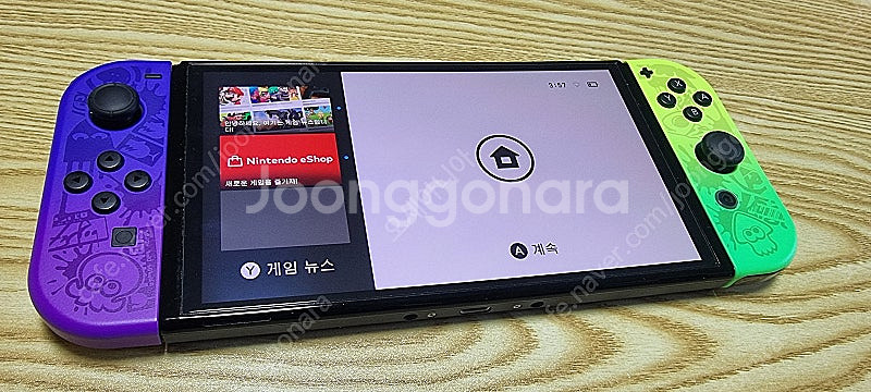 닌텐도 스위치 OLED 스플레툰3 에디션 팝니다--1