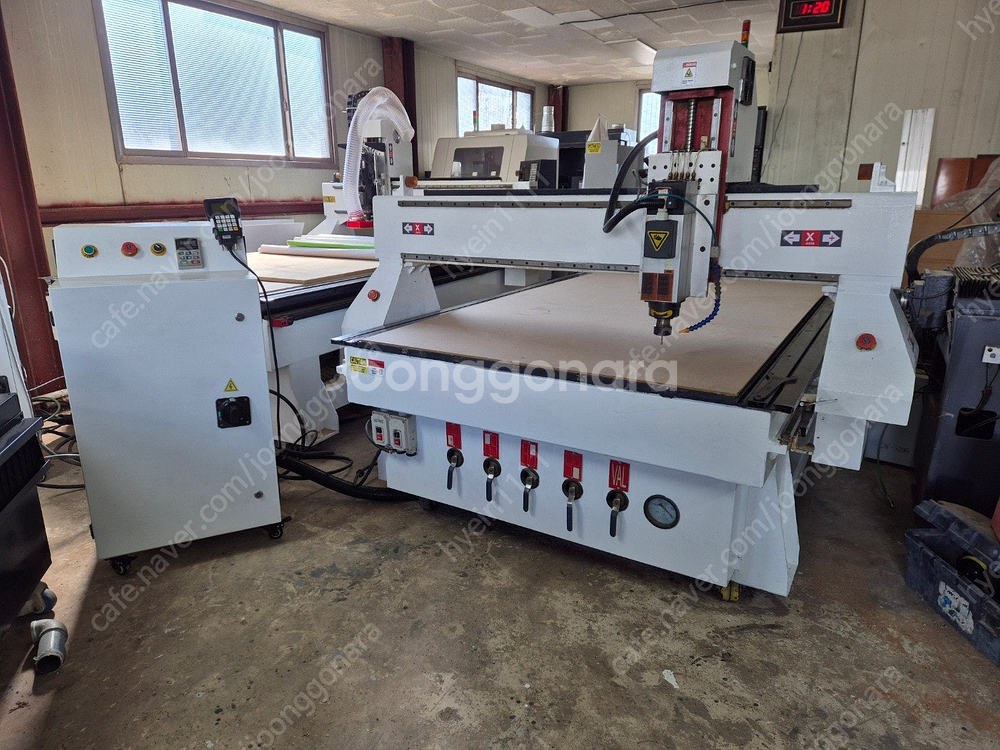 4*8 CNC 라우터(조각기) 진공베드, 집진기 풀셋--1