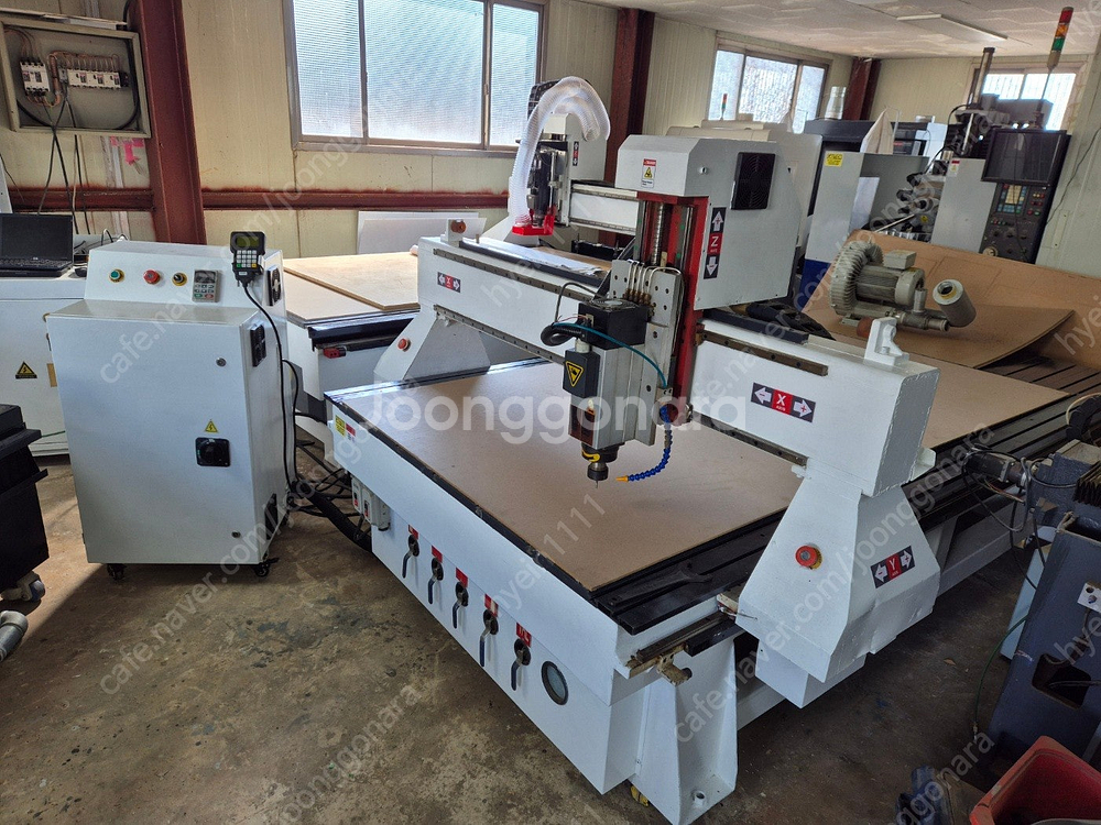 4*8 CNC 라우터(조각기) 진공베드, 집진기 풀셋--3