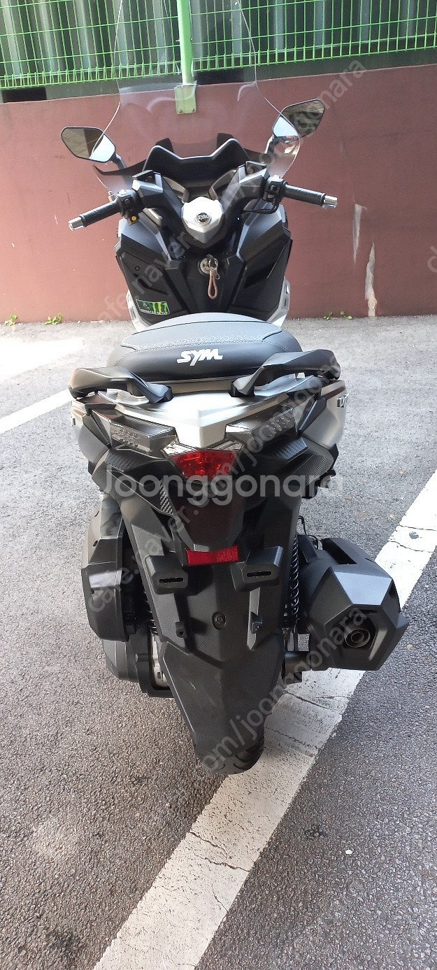 (부산)급매 SYM크로심300 블랙무광 2020년식 모...--6