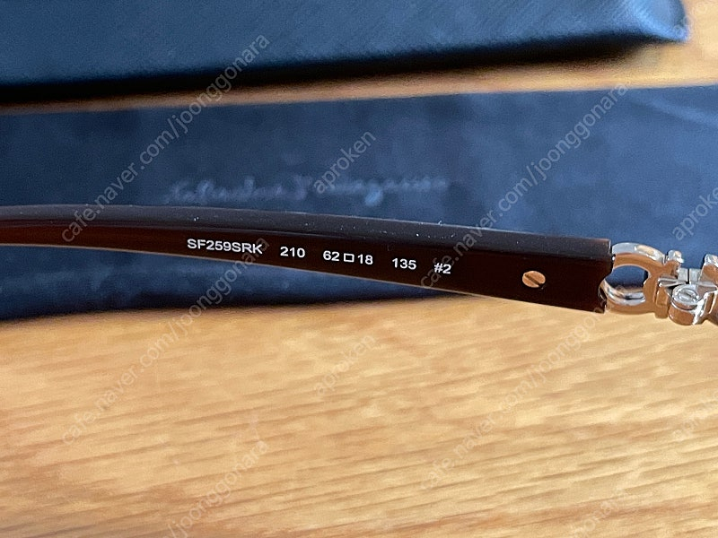 페레가모 선글라스 sf259srk 210 62--2
