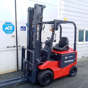 니찌유 전동지게차 1.5톤 3단 5700MM 싸이드쉬프트장착 FB15-77[신차수준]중고