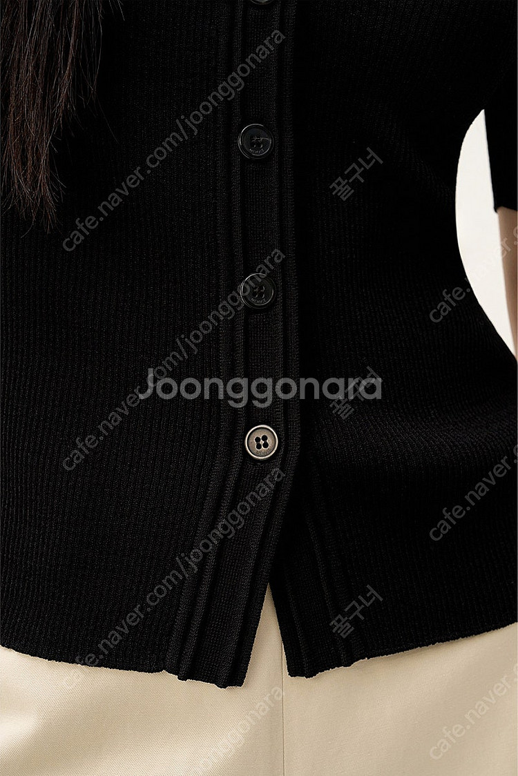 메비 주에 하프 가디건--5