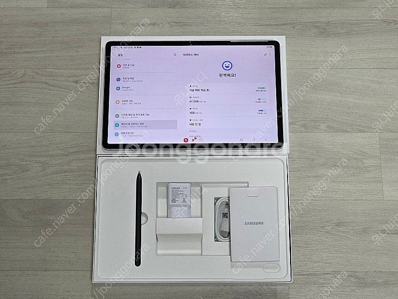 삼성 갤럭시탭 S7 FE 64GB 태블릿 PC + 케이...--2