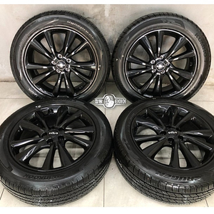 더뉴카니발 19인치 블랙 휠 타이어 235/55R19