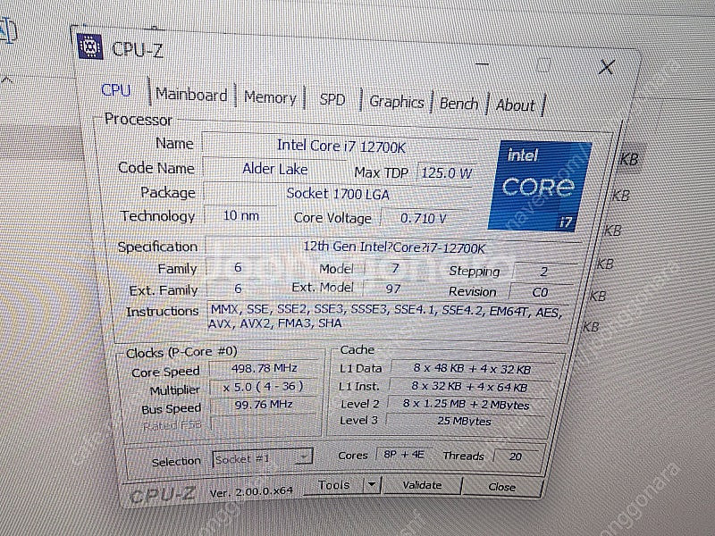 intel i7 12700k cpu, msi z690 ...--2
