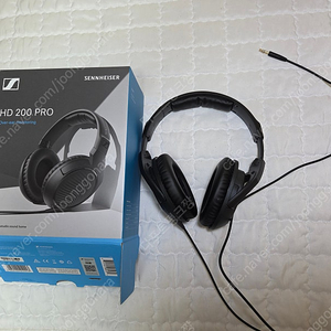 젠하이저(젠하이져) HD200 PRO 모니터링 헤드폰 민트급