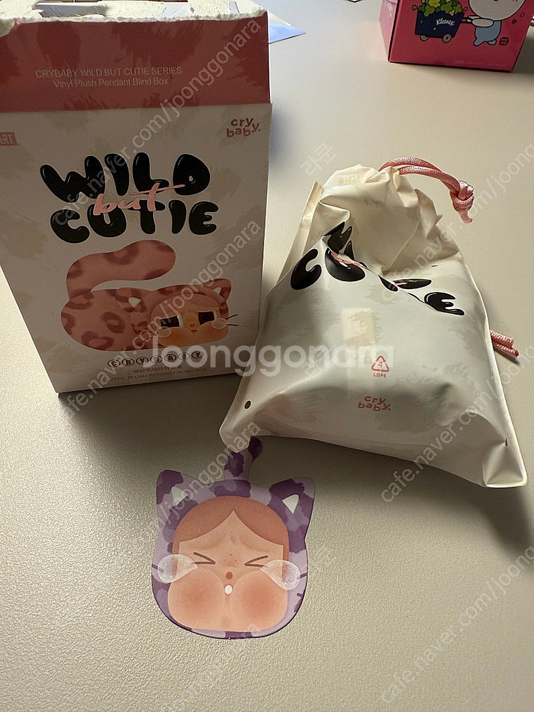 크라이베이비 와일드벗큐티 표범냥이 키링 6종 새상품 팝...--4