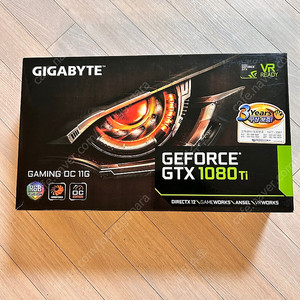 기가바이트 GTX1080Ti 게이밍oc 판매합니다