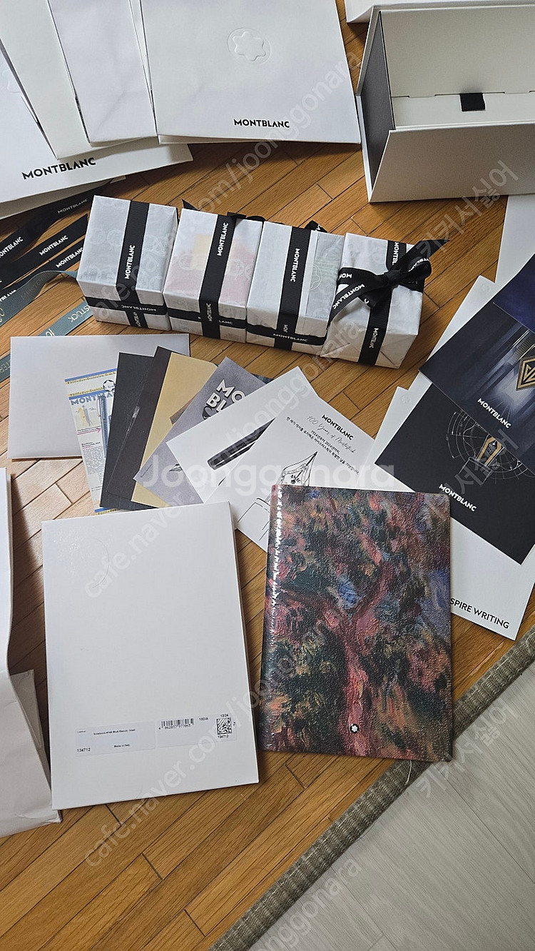 MONTBLANC 몽블랑 르누아르 만년필잉크 노트 80...--1